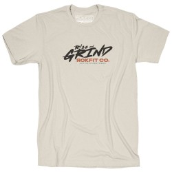 RISE AND GRIND - T-SHIRT - SAND - ROKFIT