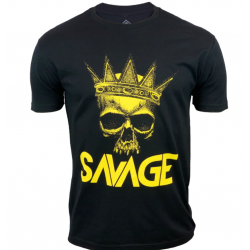 THE KING - T-shirt black - SAVAGE